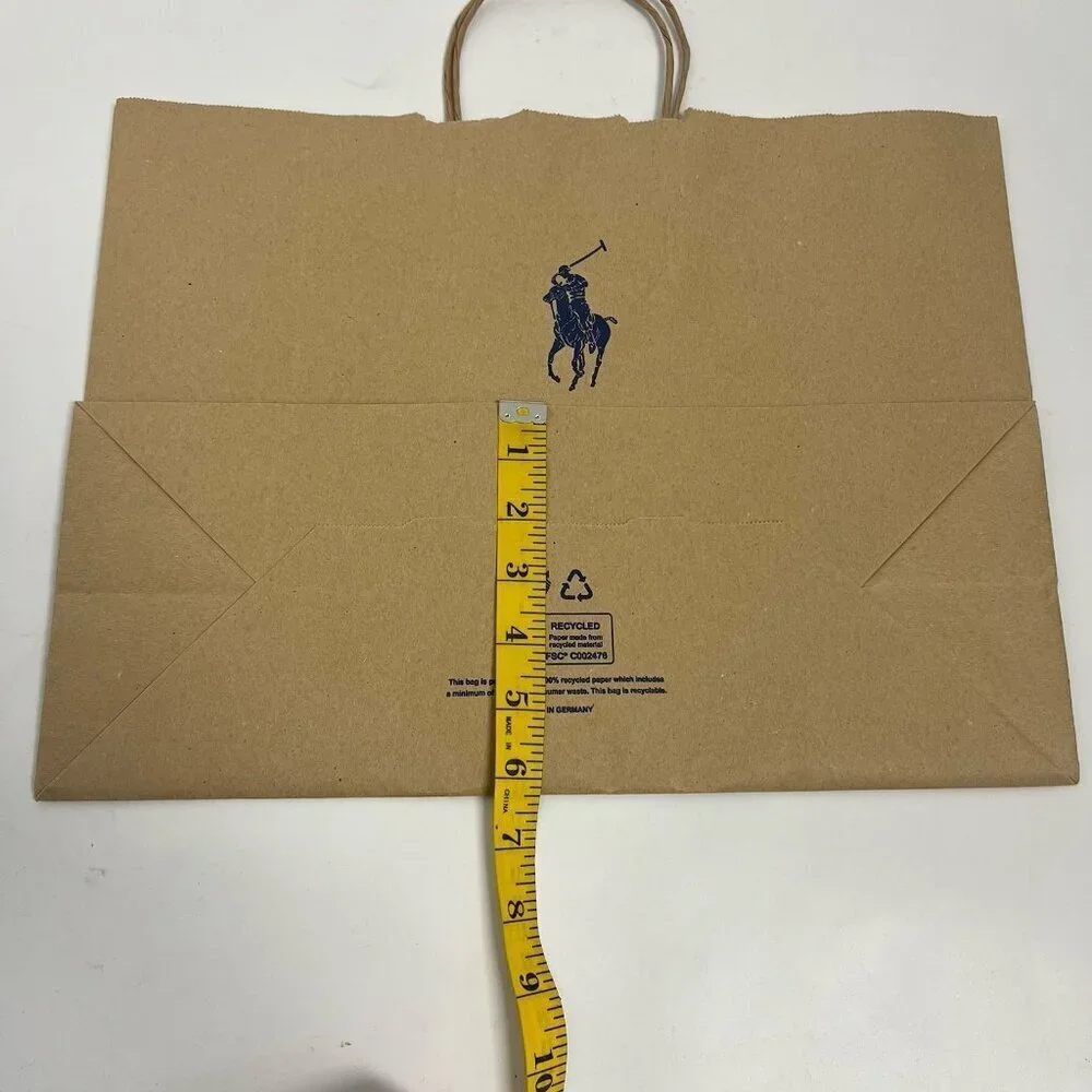 Polo Ralph Lauren Paper Shopping Gift Bag New